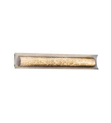 Fusion Lineate 23W LED Mror Glass Linear Vanity Light by Justice Design - FSN-8635-MROR