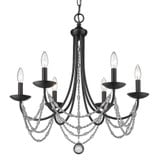 Mirabella 6 Light Medium Chandelier by Golden - 7644-6