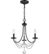 Mirabella 3 Light Small Chandelier by Golden - 7644-M3