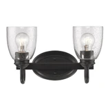 Parrish 2 Light Vanity Light by Golden - 8001-BA2