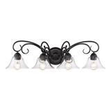 Homestead 4 Light Vanity Light by Golden - 8606-BA4