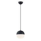 Half Moon 1 Light LED Pendant in Globe Shape 8.5 x 7.75 Inches by ET2  - E20361-77585775