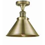 Briarcliff 1 Light 10 Inch Wide Semi Flush Mount by Innovations - 517-1CH-M10
