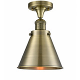 Appalachian 1 Light 8 Inch Wide Semi Flush Mount by Innovations - 517-1CH-M13