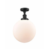 Beacon 1 Light 12 Inch Wide Semi Flush Mount by Innovations - 517-1CH-G20-12