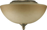 Salon 2 Light Mushroom Light Kit by Quorum - 2386