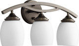 3 Light Vanity Light 19.5 Inch Wide by Quorum - 5030-3