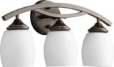 3 Light Vanity Light 19.5 Inch Wide by Quorum - 5030-3