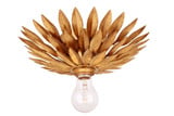 Broche 1 Light 11 Inch Wide Flush Mount by Crystorama - 500