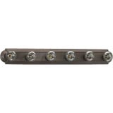 6 Light Linear Vanity Light by Quorum - 5049-6