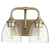 Enclave 2 Light Vanity Light by Quorum - 5059-2