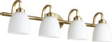 Reyes 4 Light Vanity Light by Quorum - 5060-4