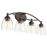 Barkley 4 Light Vanity Light by Quorum - 5069-4