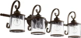 San Miguel 4 Light Vanity Light by Quorum - 5073-4