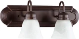 2 Light Vanity Light 18 Inch Wide by Quorum - 5094-2