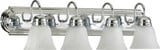 4 Light Vanity Light 30 Inch Wide by Quorum - 5094-4
