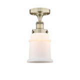 Canton 1 Light 6 Inch Wide Semi Flush Mount by Innovations - 616-1F-G18