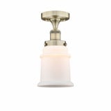 Canton 1 Light 6 Inch Wide Semi Flush Mount by Innovations - 616-1F-G18