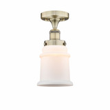 Canton 1 Light 6 Inch Wide Semi Flush Mount by Innovations - 616-1F-G18