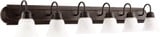 6 Light Vanity Light 48 Inch Wide by Quorum - 5094-6