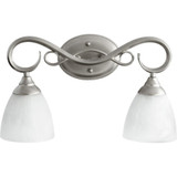 Powell 2 Light Vanity Light by Quorum - 5108-2