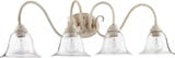 Spencer 4 Light Vanity Light by Quorum - 5110-4