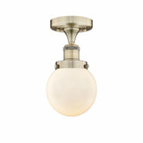 Beacon 1 Light 6.5 Inch Wide Semi Flush Mount by Innovations - 616-1F-G20-6