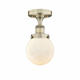 Beacon 1 Light 6.5 Inch Wide Semi Flush Mount by Innovations - 616-1F-G20-6