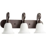 Bryant 3 Light Vanity Light 23.25 Inch Tall by Quorum - 5154-3