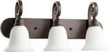 Bryant 3 Light Vanity Light 23.25 Inch Tall by Quorum - 5154-3