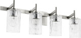 4 Light Cylinder Down Vanity Light 28.5 Inch Wide by Quorum - 520-4