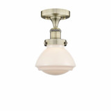 Olean 1 Light 6.5 Inch Wide Semi Flush Mount by Innovations - 616-1F-G32