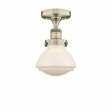 Olean 1 Light 6.5 Inch Wide Semi Flush Mount by Innovations - 616-1F-G32