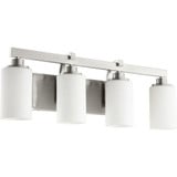 Lancaster 4 Light Vanity Light by Quorum - 5207-4