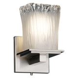 Veneto Luce Montana 1 Light Square Wtfr Wall Sconce by Justice Design - GLA-8671-26-WTFR