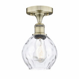 Waverly 1 Light 6 Inch Wide Semi Flush Mount by Innovations - 616-1F-G362