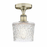Niagra 1 Light 6.5 Inch Wide Semi Flush Mount by Innovations - 616-1F-G402