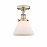 Cone 1 Light 9.75 Inch Tall Semi Flush Mount by Innovations - 616-1F-G4
