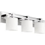 3 Light Cylinder Vanity Light 24 Inch Wide by Quorum - 5369-3