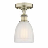 Brookfield 1 Light 5.75 Inch Wide Semi Flush Mount by Innovations - 616-1F-G44