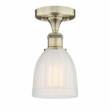 Brookfield 1 Light 5.75 Inch Wide Semi Flush Mount by Innovations - 616-1F-G44