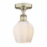 Norfolk 1 Light 5.75 Inch Wide Semi Flush Mount by Innovations - 616-1F-G46-6