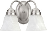 2 Light Wall Sconce 11.5 Inch Wide by Quorum - 5403-2