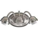 3 Light Wall Sconce 10.75 Inch Wide by Quorum - 5403-3-0