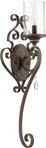 San Miguel 1 Light Wall Sconce by Quorum - 5473-1