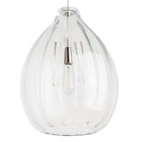 Harper Glass Contemporary Pendant with Adapter Line Voltage by VC Modern - 700TDHARP
