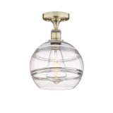 Rochester 1 Light 11.75 Inch Tall Semi Flush Mount by Innovations - 616-1F-G556-10