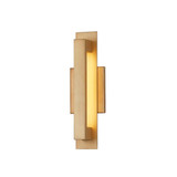 Catalina 16W 1 LED ADA Outdoor Wall Sconce 15 Inch Tall by Justice Design - NSH-7722W