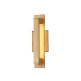 Catalina 16W 1 LED ADA Outdoor Wall Sconce 15 Inch Tall by Justice Design - NSH-7722W