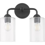 Charlotte 2 Light Vanity Light by Quorum - 598-2